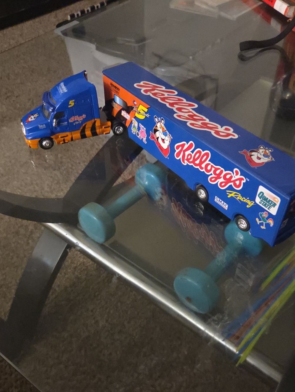 1996 Kellogg’s Racing NASCAR Tony the Tiger Diecast Semi Truck Terry Labonte